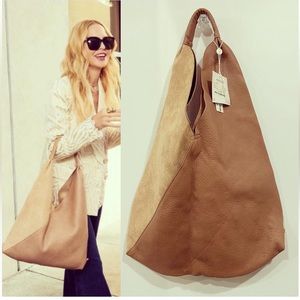 NEW Suede Vegan Leather Boho Bag